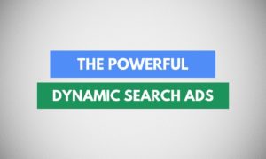 Dynamic Search Ads